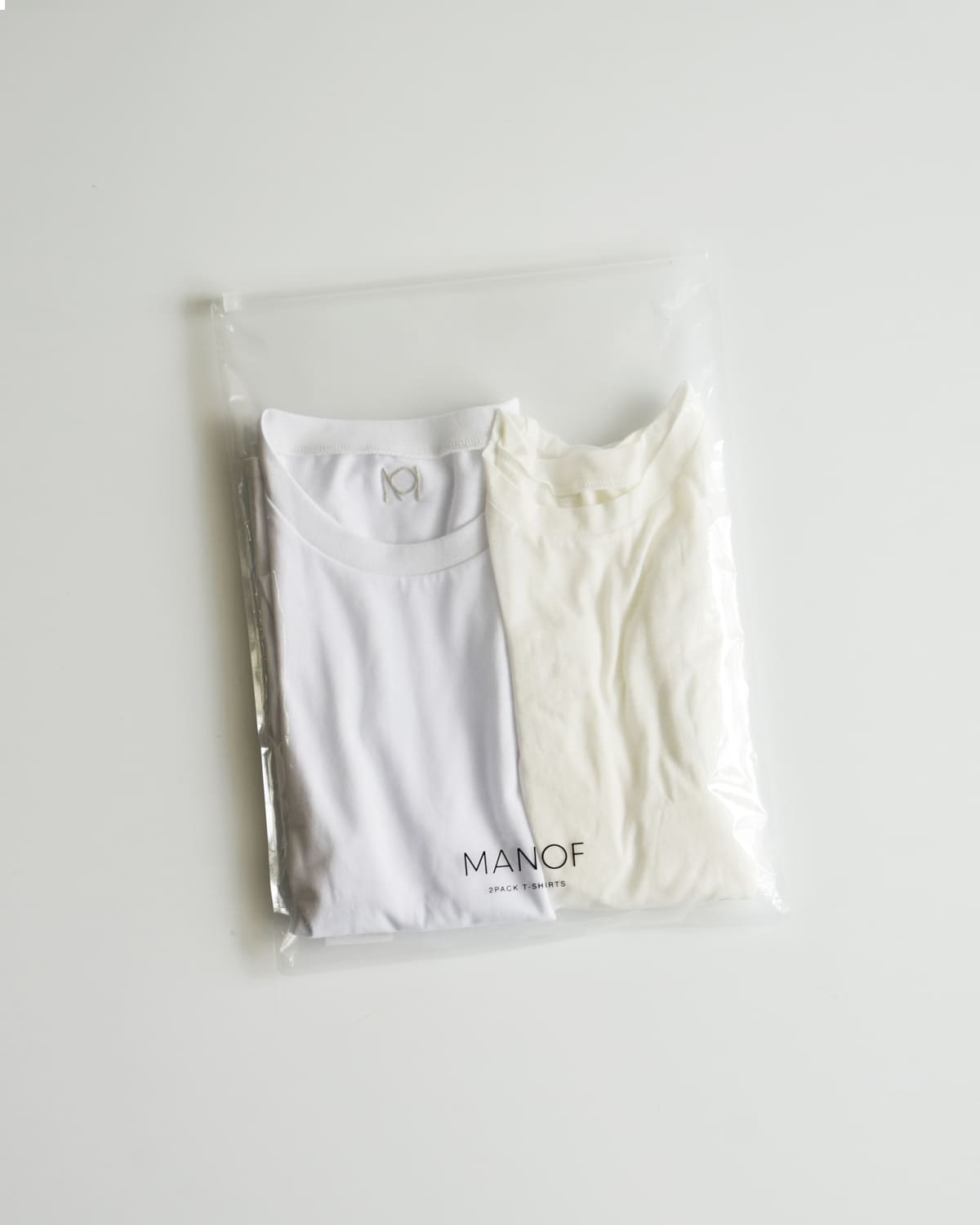 MANOF(マノフ)2タイプロゴパックTシャツ 89105-1062