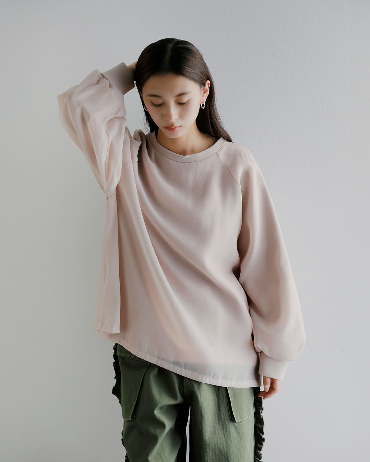 MANOF(マノフ)シアーレイヤードカットトップス 89105-1162