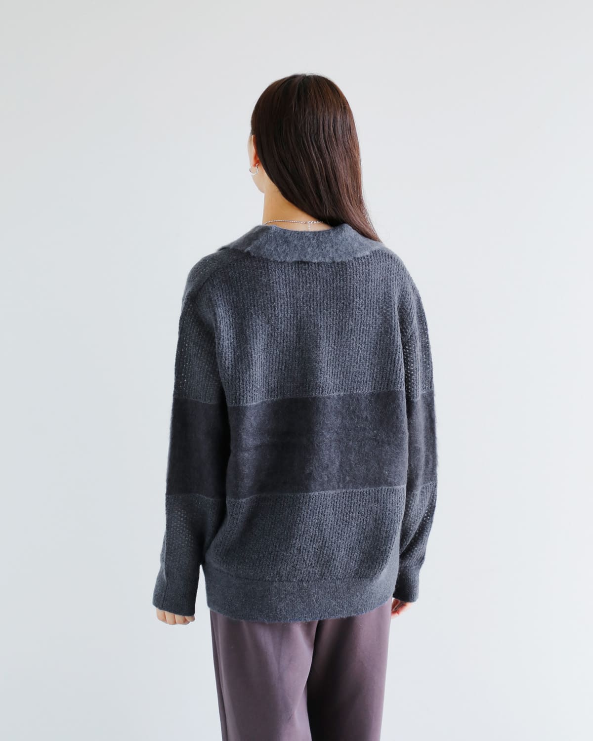 MANOF(マノフ)モヘアポロニットプルオーバー 89106-2092