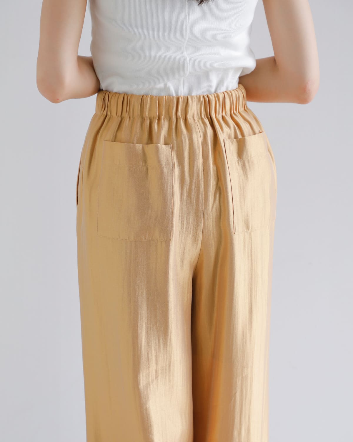 MANOF(マノフ)グリッターリラックスパンツ 89110-7032