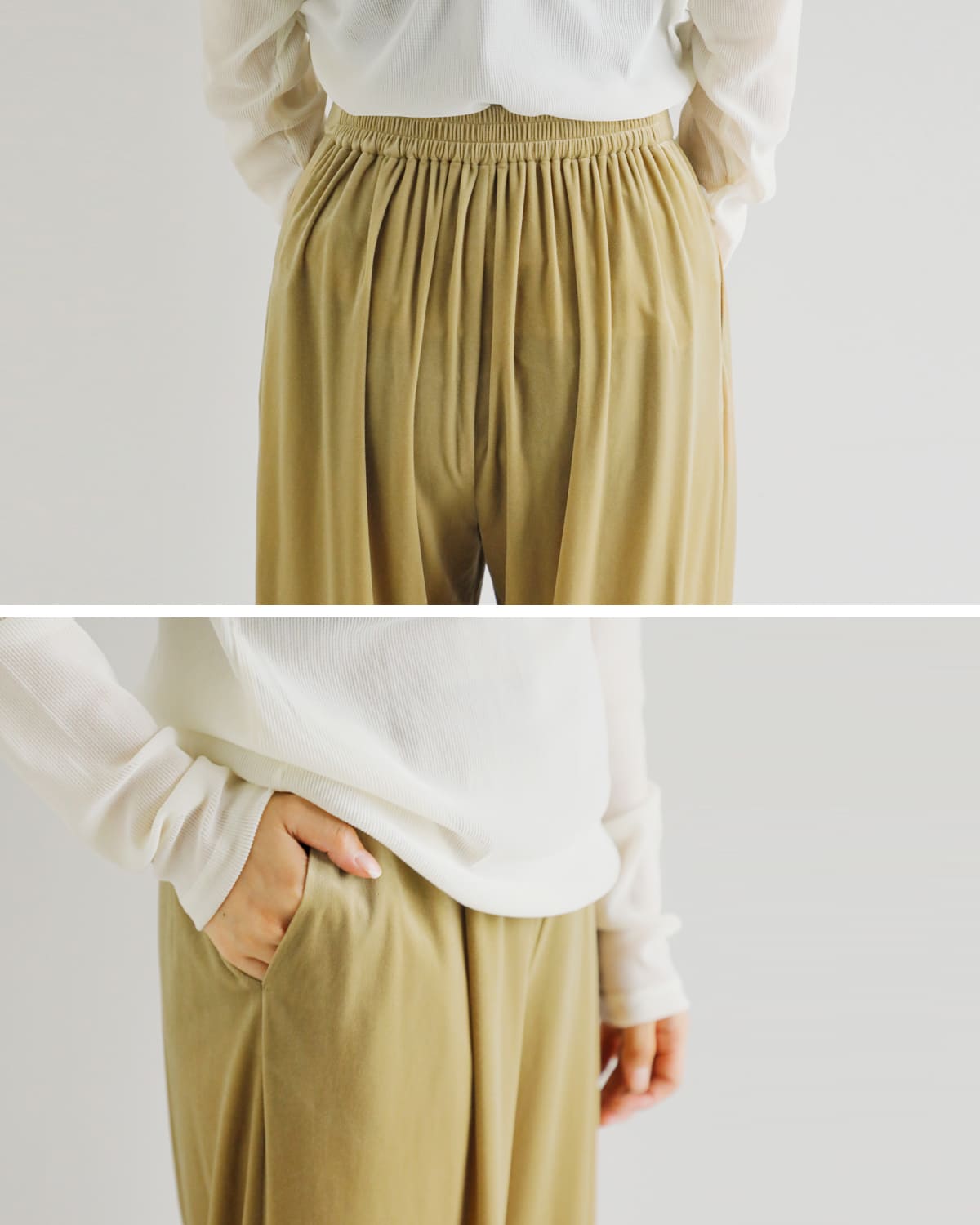 MANOF(マノフ)ベロア2wayパンツ89110-7042 89110-7042