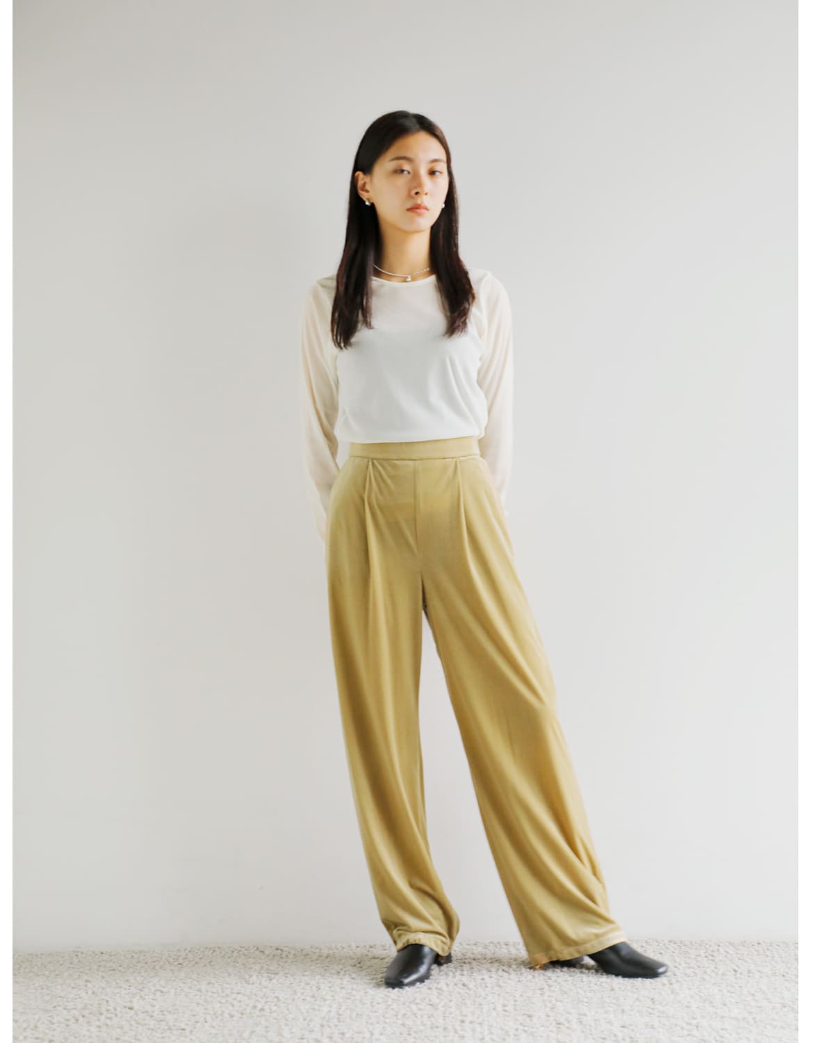 MANOF(マノフ)ベロア2wayパンツ89110-7042 89110-7042