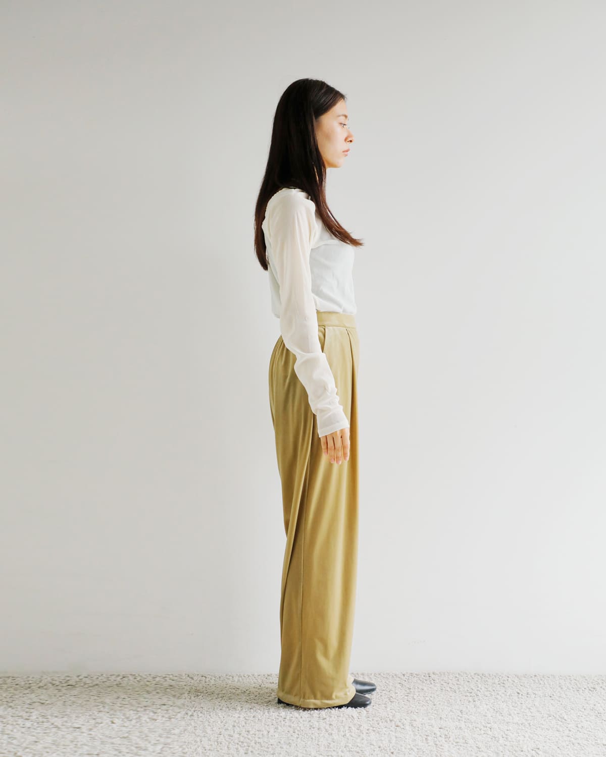 MANOF(マノフ)ベロア2wayパンツ89110-7042 89110-7042