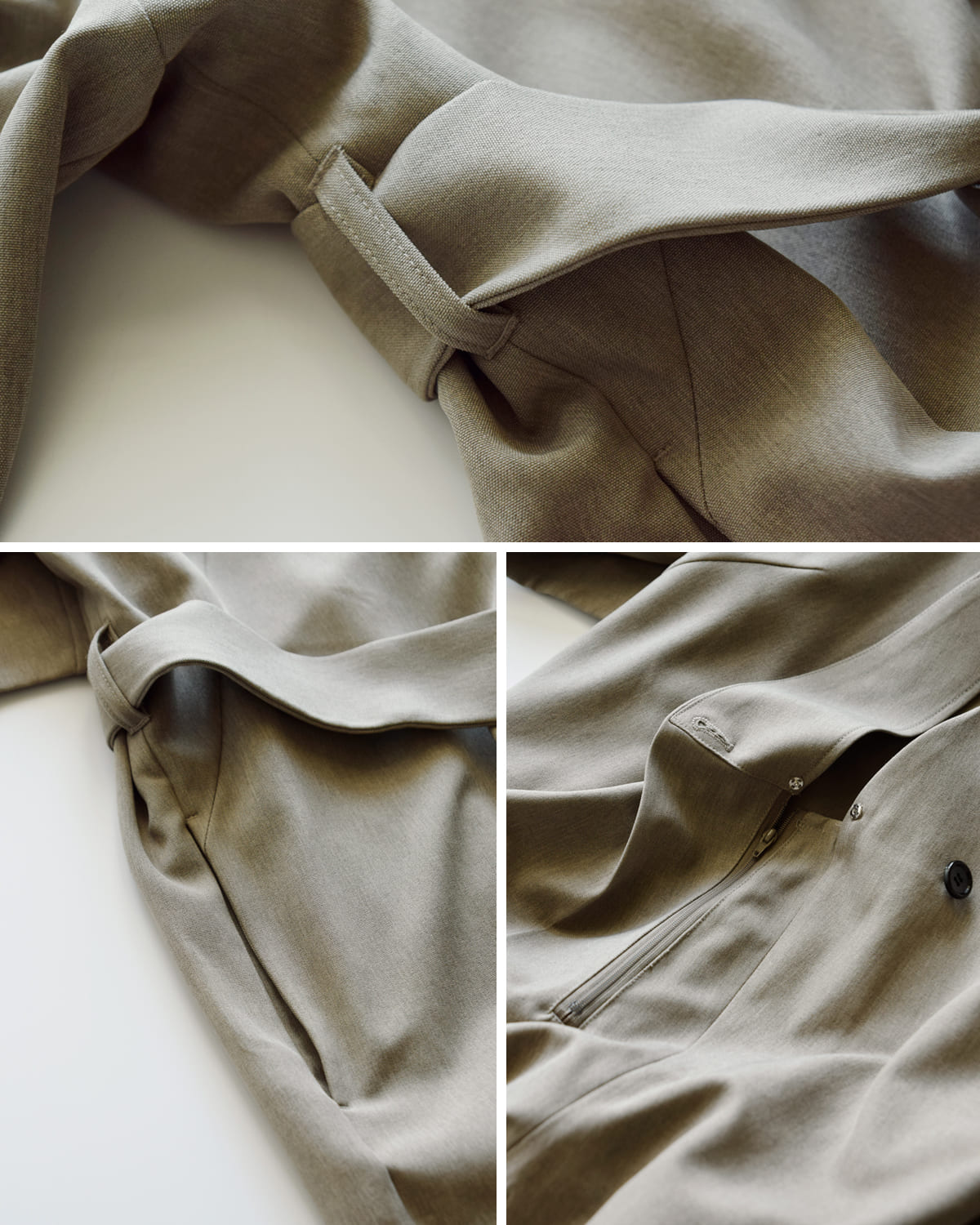 MANOF(マノフ)スリットハーフスリーブオールインワン 89112-5042