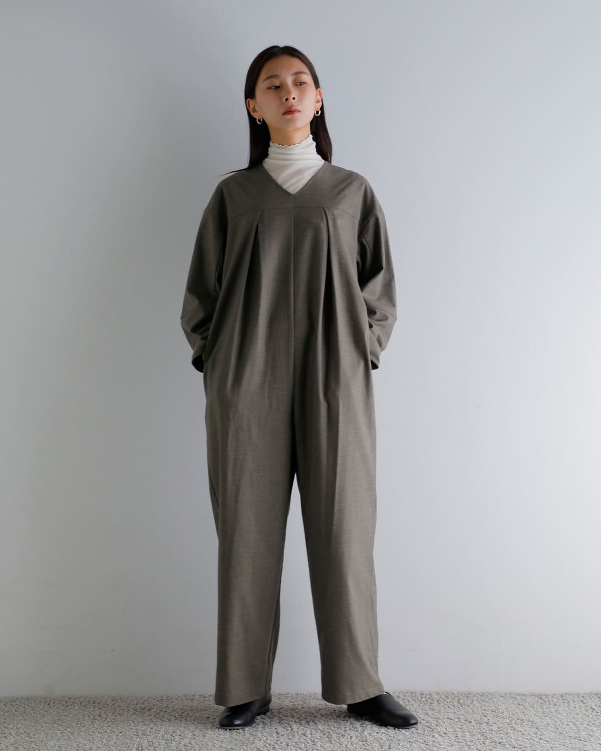 MANOF(マノフ)ラッフルカラーオールインワン 89112-5112