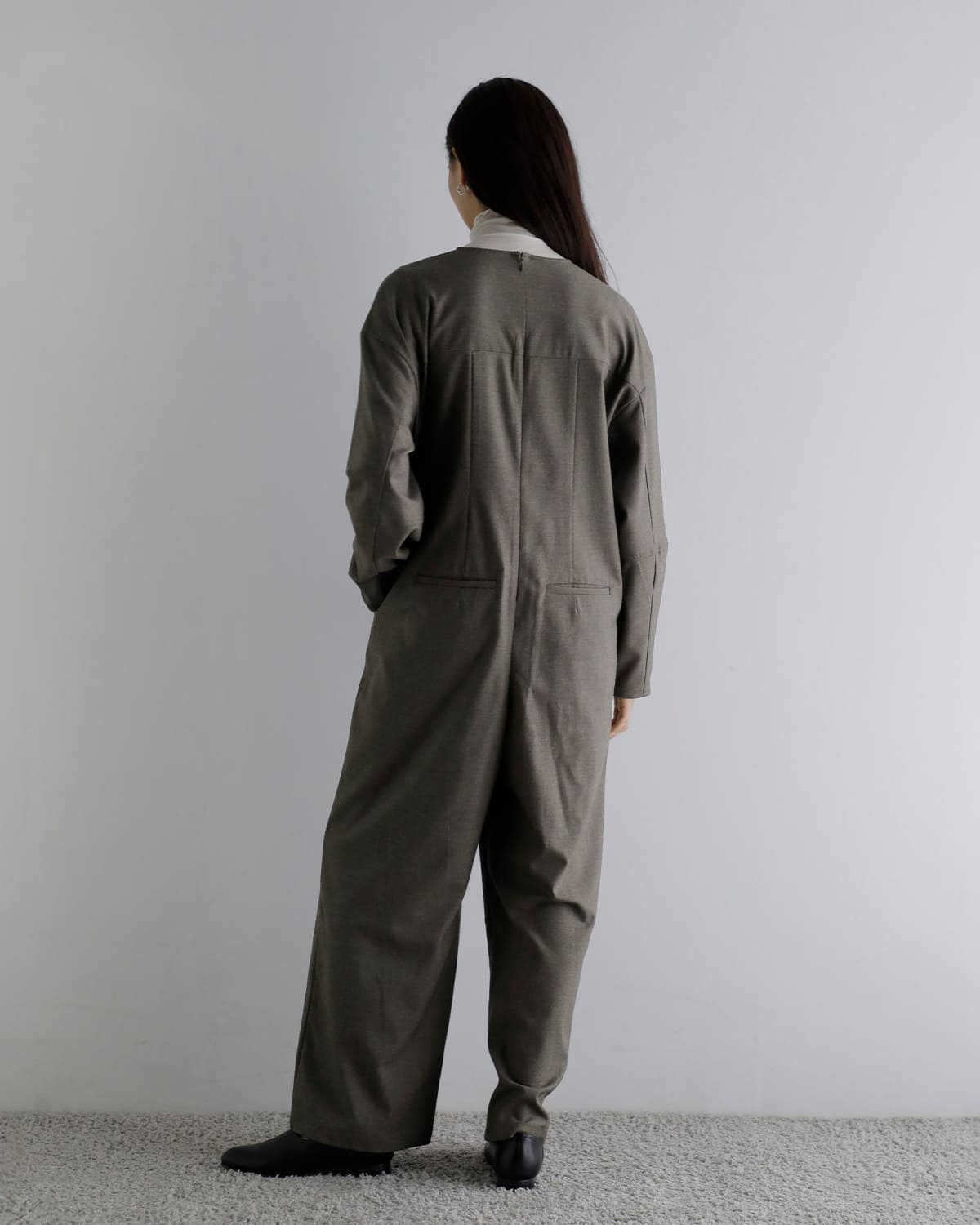 MANOF(マノフ)ラッフルカラーオールインワン 89112-5112