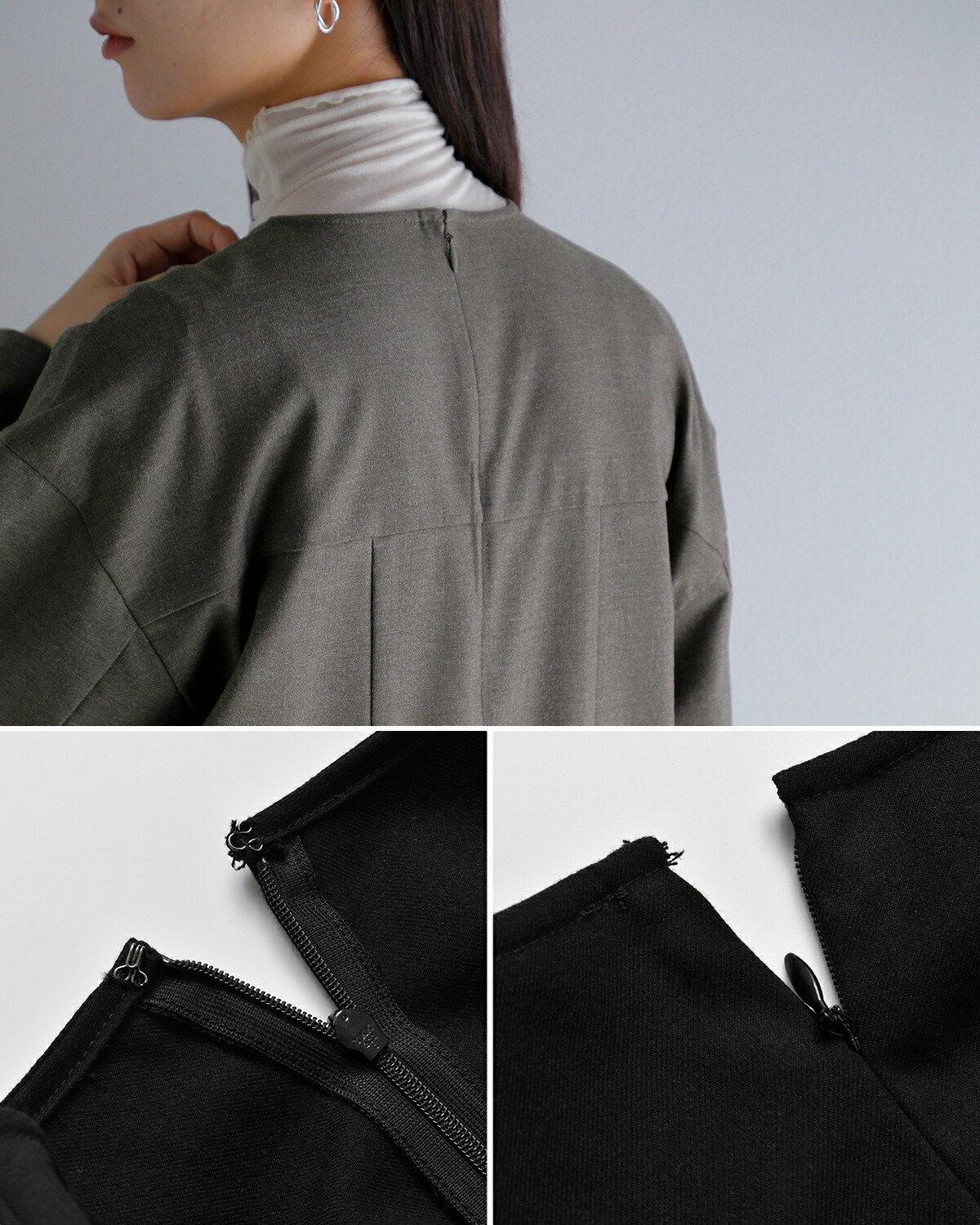 MANOF(マノフ)ラッフルカラーオールインワン 89112-5112