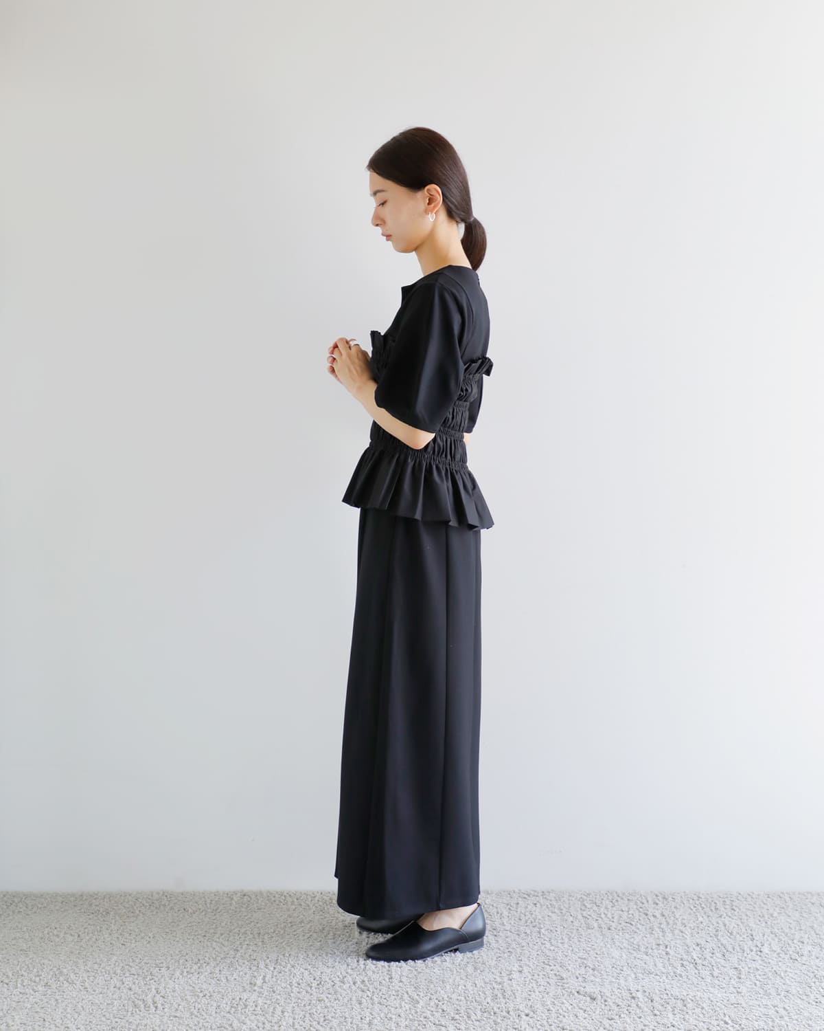 ビスチェ付き パフワンピース maison raview ビスチェ付き パフワンピース maison raview - メルカリ