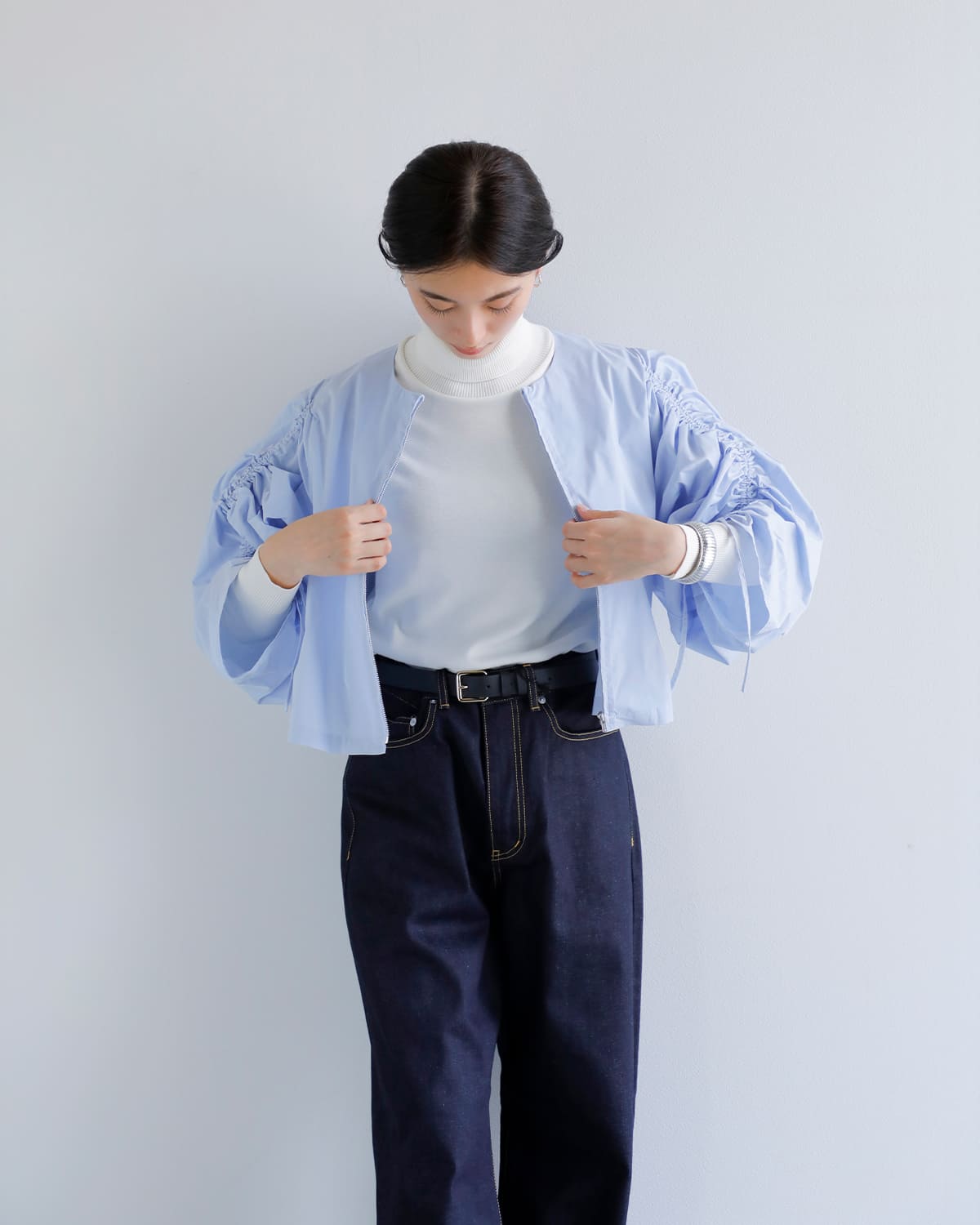 MANOF マノフCURVE SLEEVE SHORT DOWN MANOF／マノフ／CURVE SLEEVE SHORT DOWN | エルエイチピー(LHP