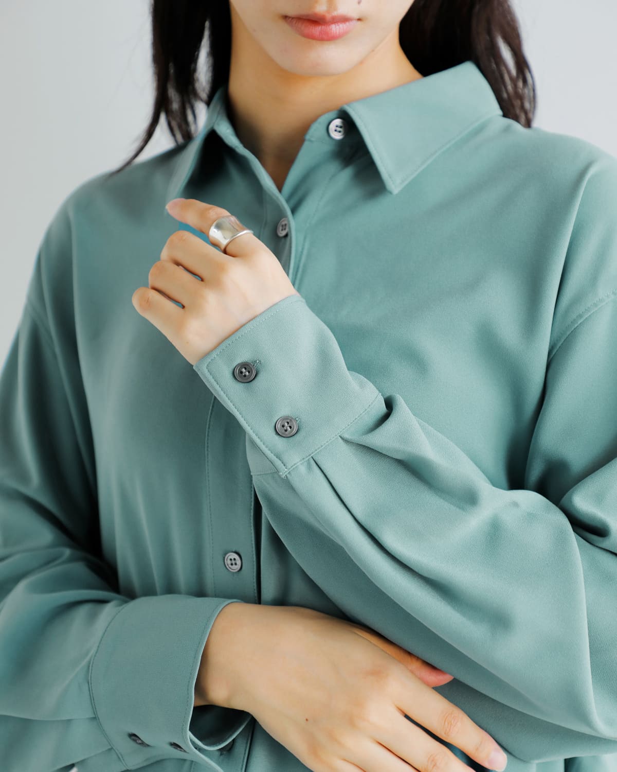 MANOF(マノフ)ストリングバックレイヤードシャツ 89122-4232