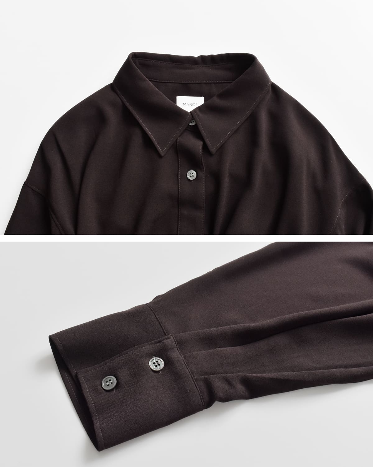 MANOF(マノフ)ストリングバックレイヤードシャツ 89122-4232