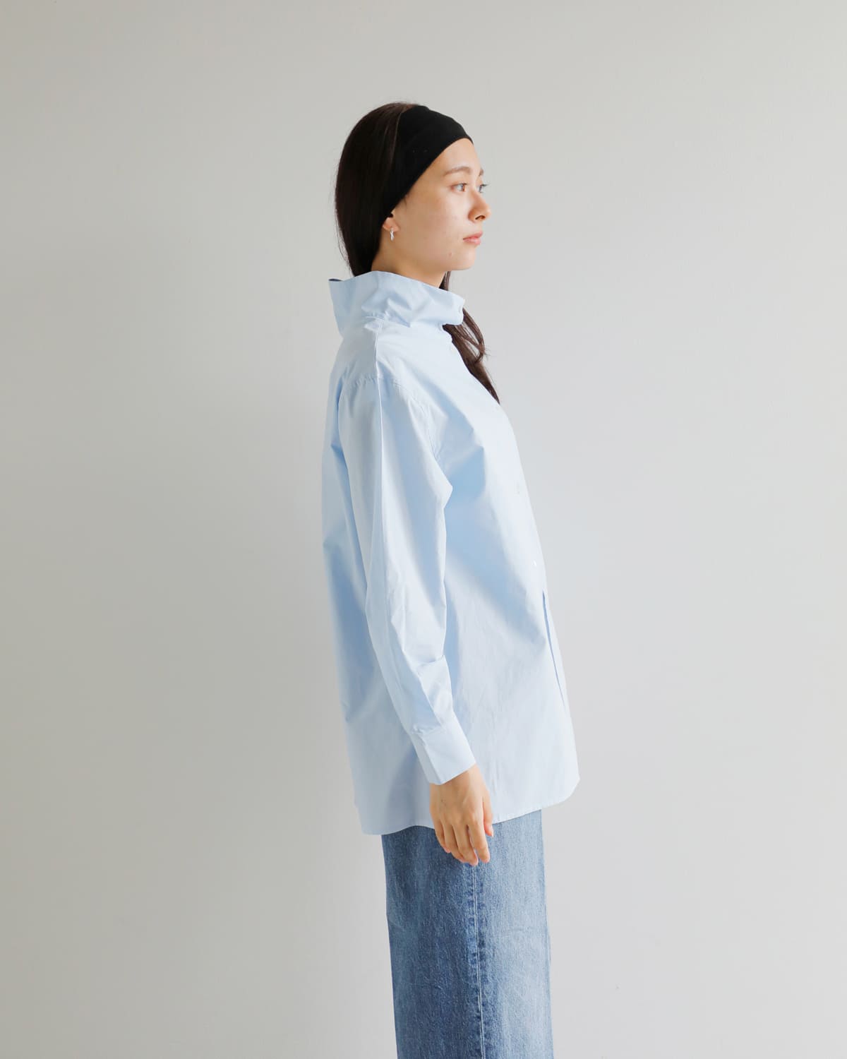 MANOF(マノフ)ハイネック2wayシャツ89122-4252 89122-4252