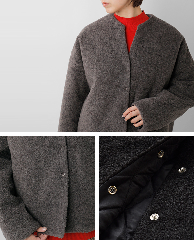 Squady(スカディ)ブークレキルトリバーシブルジャケット904-3681