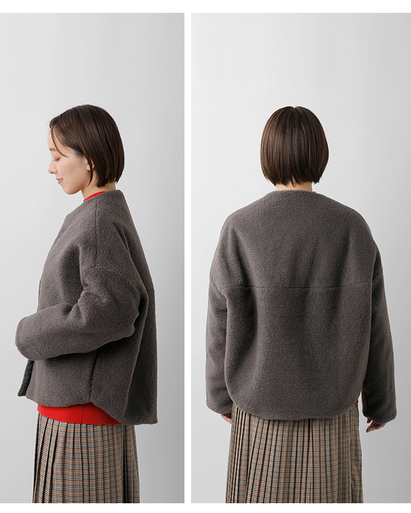 Squady(スカディ)ブークレキルトリバーシブルジャケット904-3681