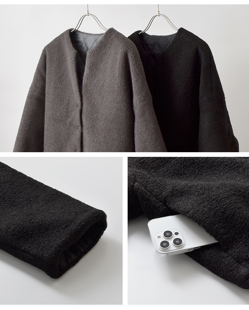 Squady(スカディ)ブークレキルトリバーシブルジャケット904-3681