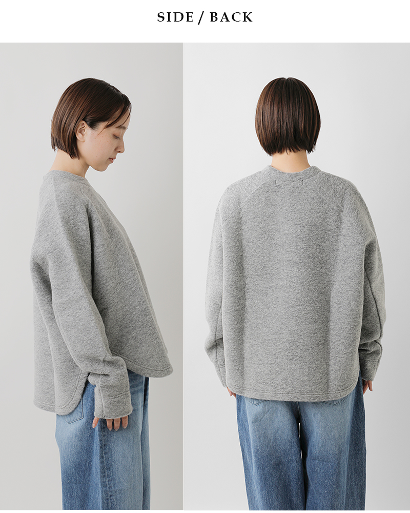 Squady(スカディ)ウールスライバープルオーバー904-3878