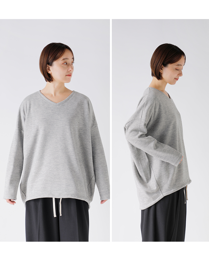 Squady(スカディ)ウールポンチプルオーバー907-4866