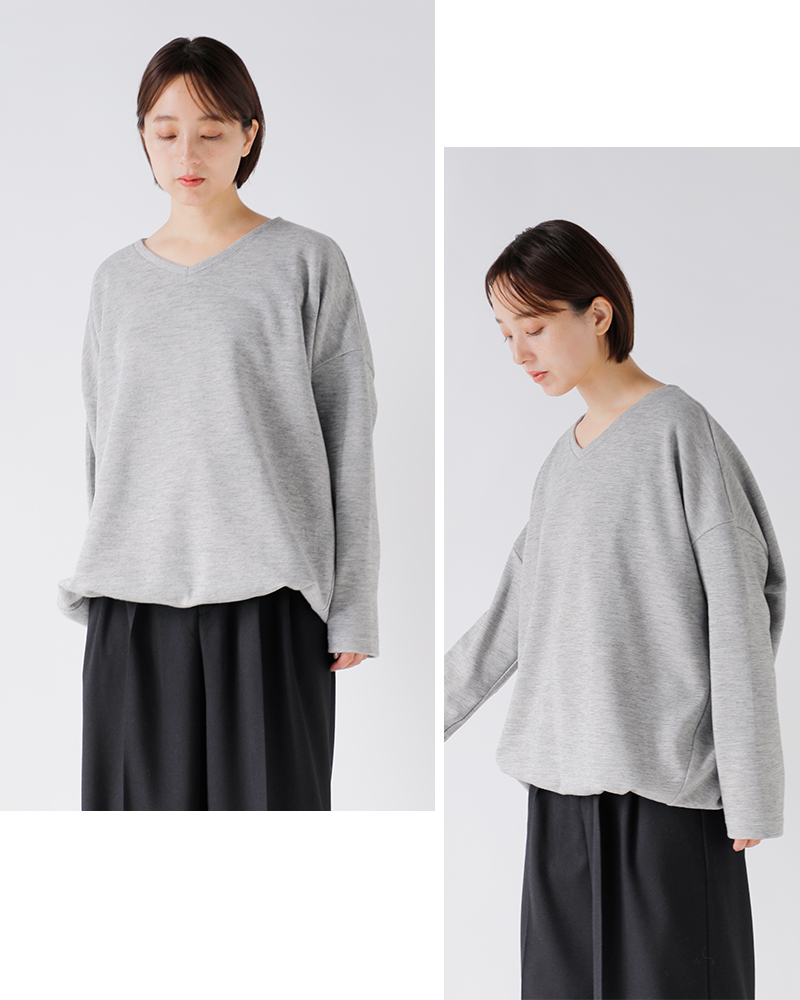 Squady(スカディ)ウールポンチプルオーバー907-4866