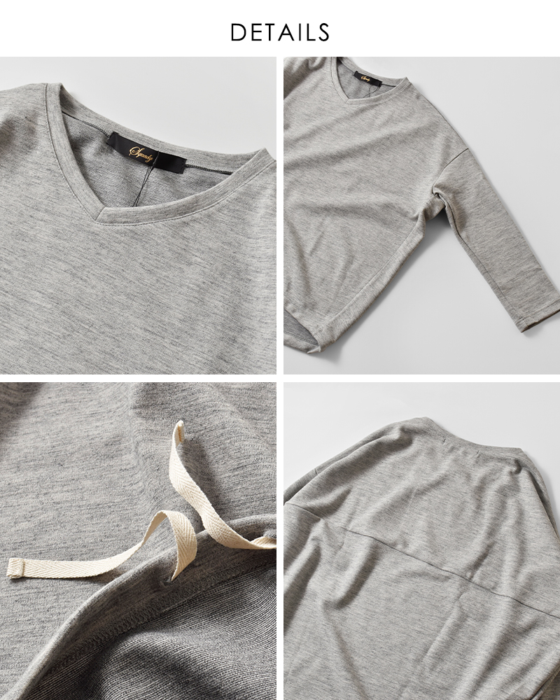 Squady(スカディ)ウールポンチプルオーバー907-4866