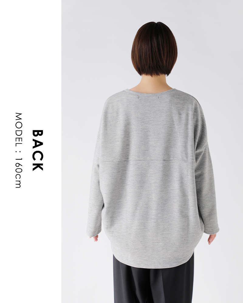 Squady(スカディ)ウールポンチプルオーバー907-4866