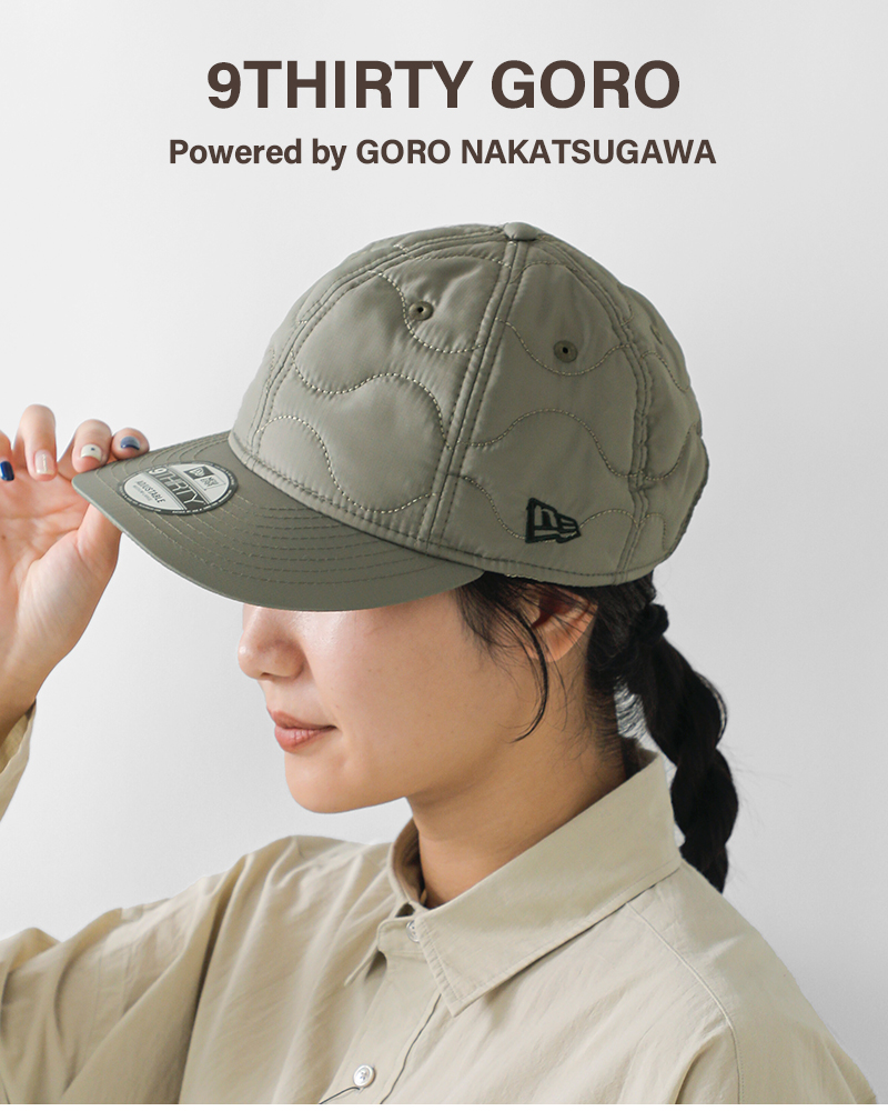 NEW ERA(ニューエラ)9THIRTYGOROキルティングキャップ930-goro-quilt