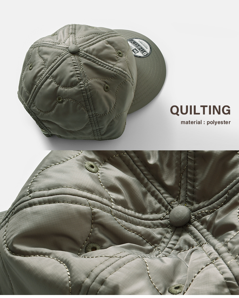 NEW ERA(ニューエラ)9THIRTYGOROキルティングキャップ930-goro-quilt