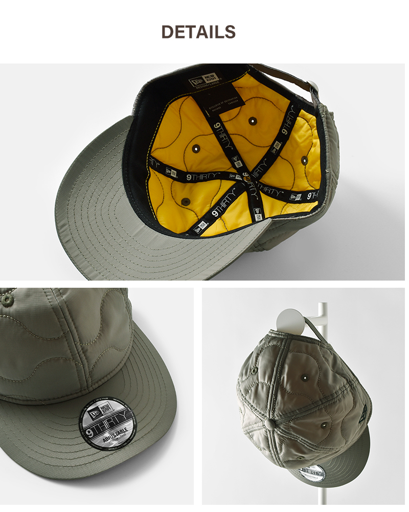 NEW ERA(ニューエラ)9THIRTYGOROキルティングキャップ930-goro-quilt