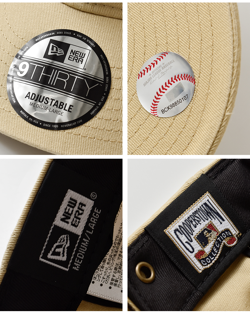 NEW ERA(ニューエラ)9THIRTYMLBバイザーロゴキャップ930cs-ml-tonal