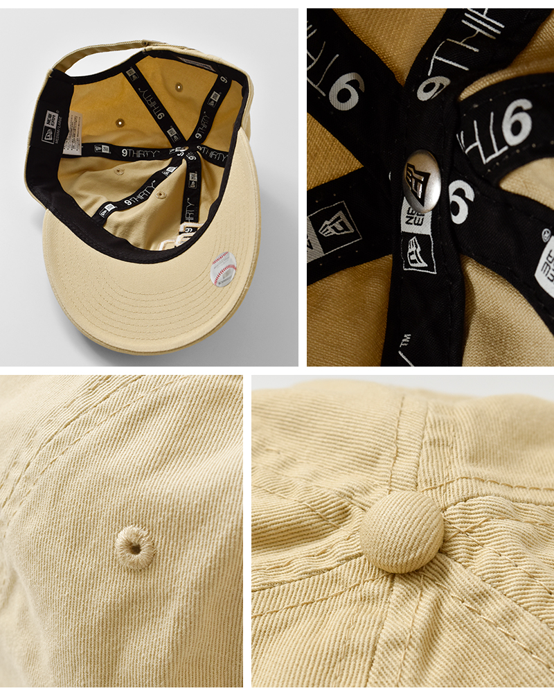 NEW ERA(ニューエラ)9THIRTYMLBバイザーロゴキャップ930cs-ml-tonal