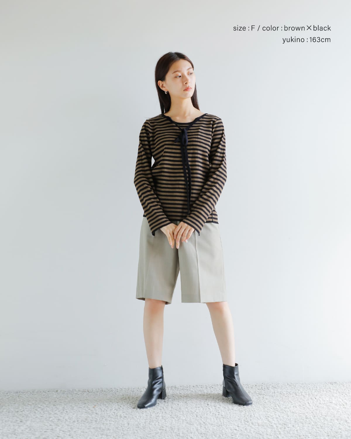 CHIGNON シニヨン 2way チョーカー ニット プルオーバー 9554