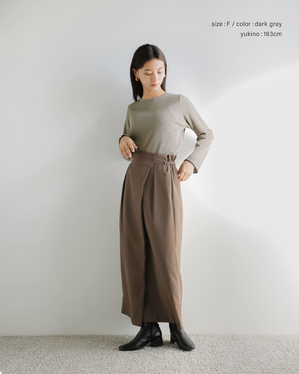 CHIGNON(シニヨン)2wayチョーカーニットプルオーバー9554-080jr 9554-080jr