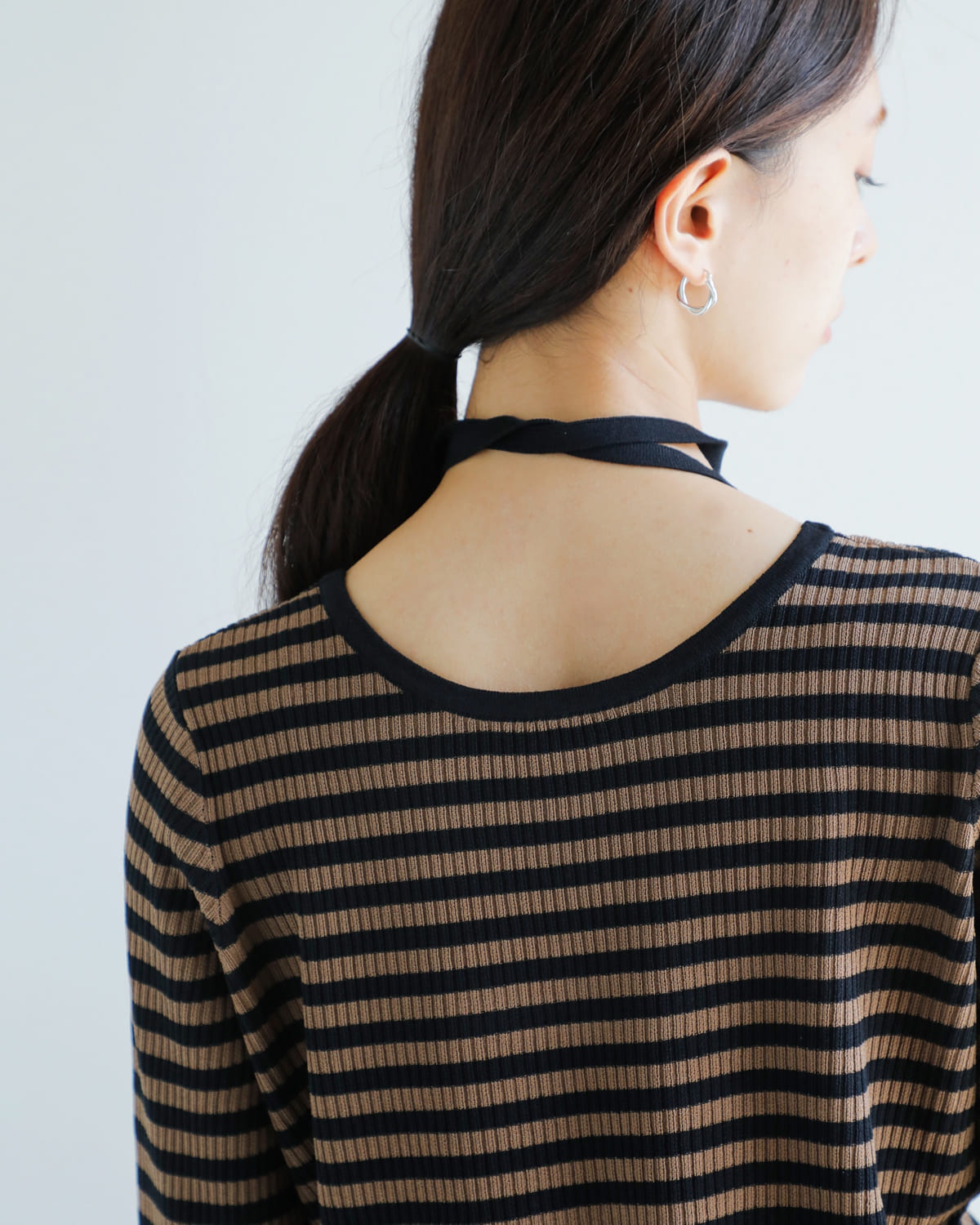 CHIGNON(シニヨン)2wayチョーカーニットプルオーバー9554-080jr 9554-080jr