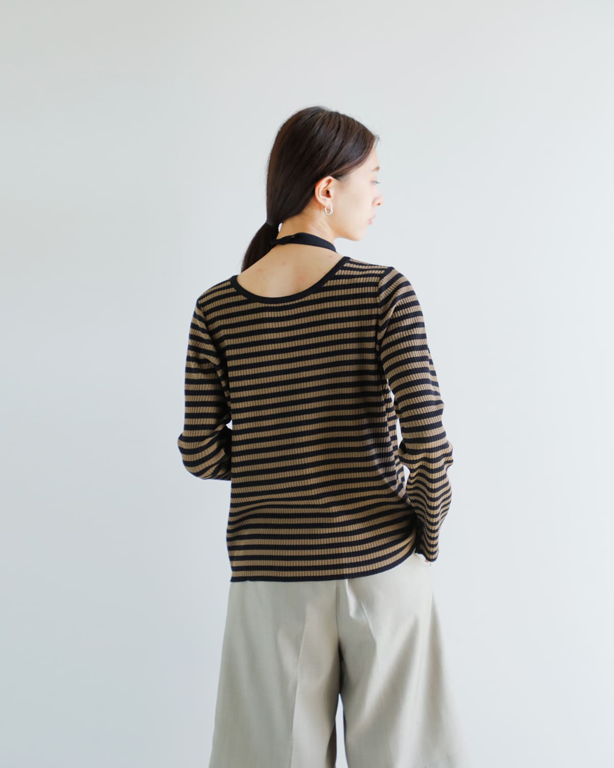 CHIGNON(シニヨン)2wayチョーカーニットプルオーバー9554-080jr 9554-080jr