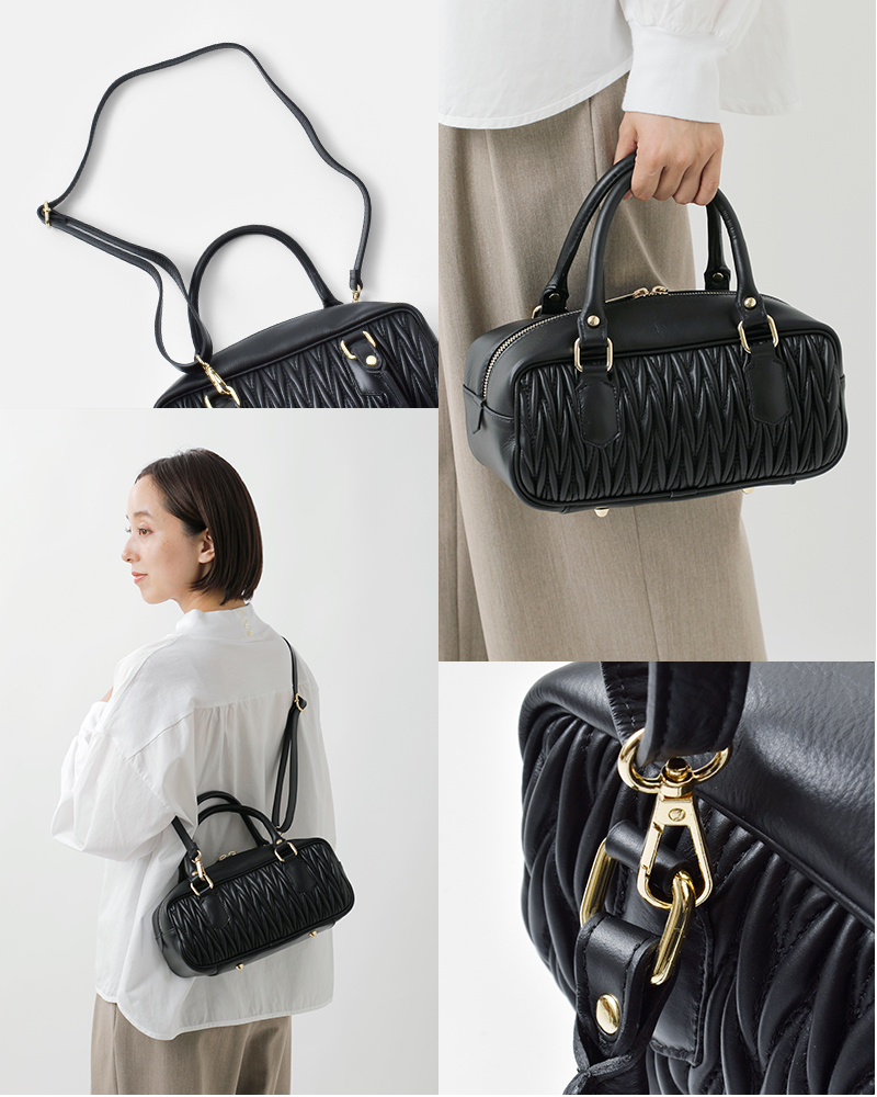 MARLON(マーロン)SAUVAGEレザー2wayハンドショルダーバッグ96-mar-bs4700