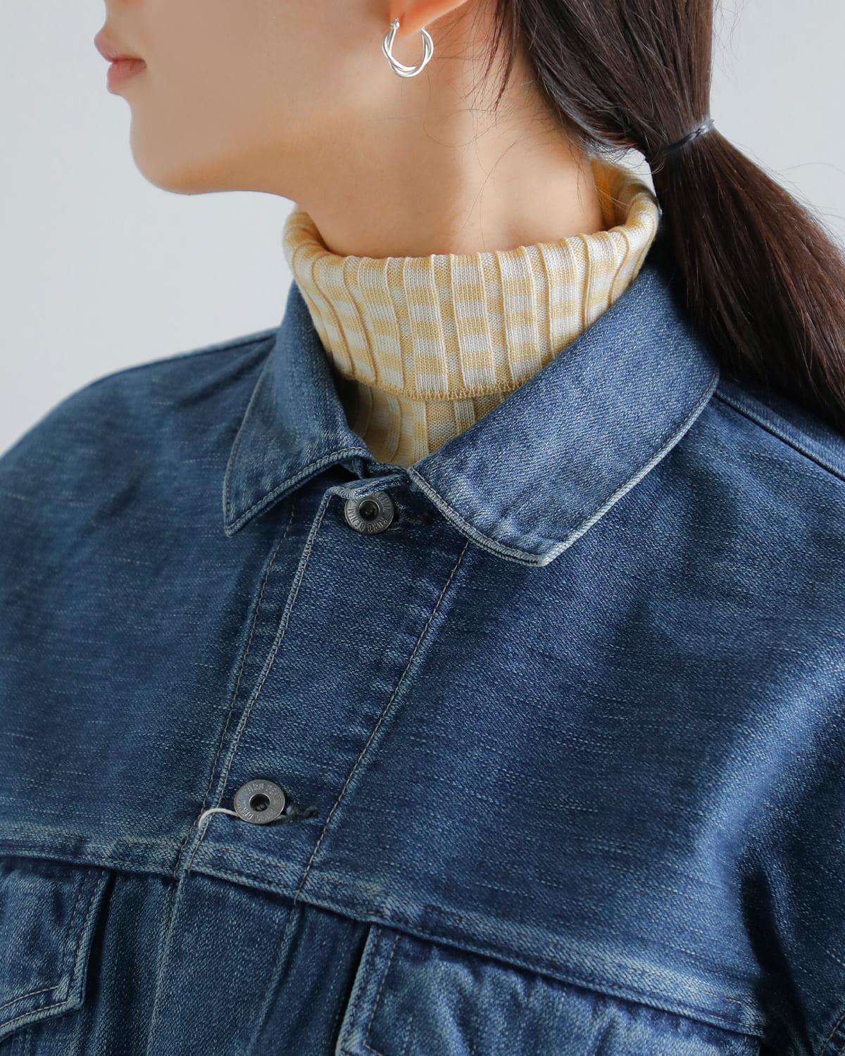 KURO クロ セルビッチ クロップド トラッカー ジャケット