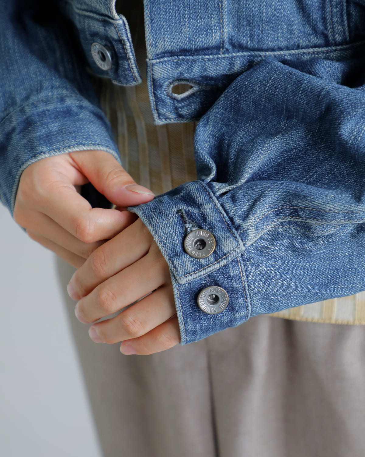 カガミ KURO クロ セルビッチ クロップド トラッカー ジャケット