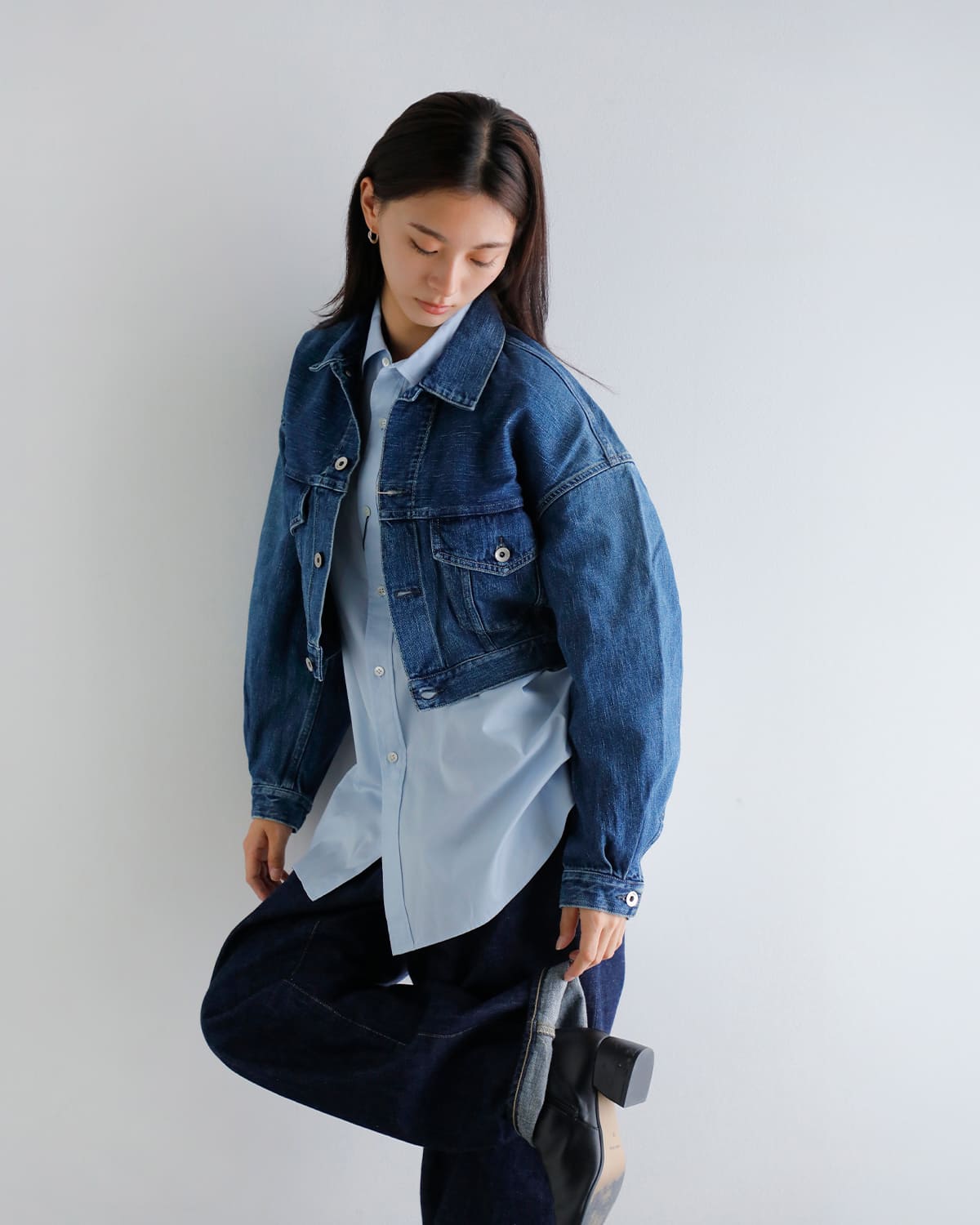 KURO クロ セルビッチ クロップド トラッカー ジャケット