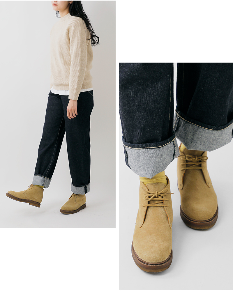 Milton Keynes(ミルトンキーンズ)スエードレザーデザートブーツ9852-1746l