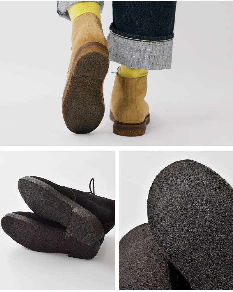 Milton Keynes(ミルトンキーンズ)スエードレザーデザートブーツ9852-1746l