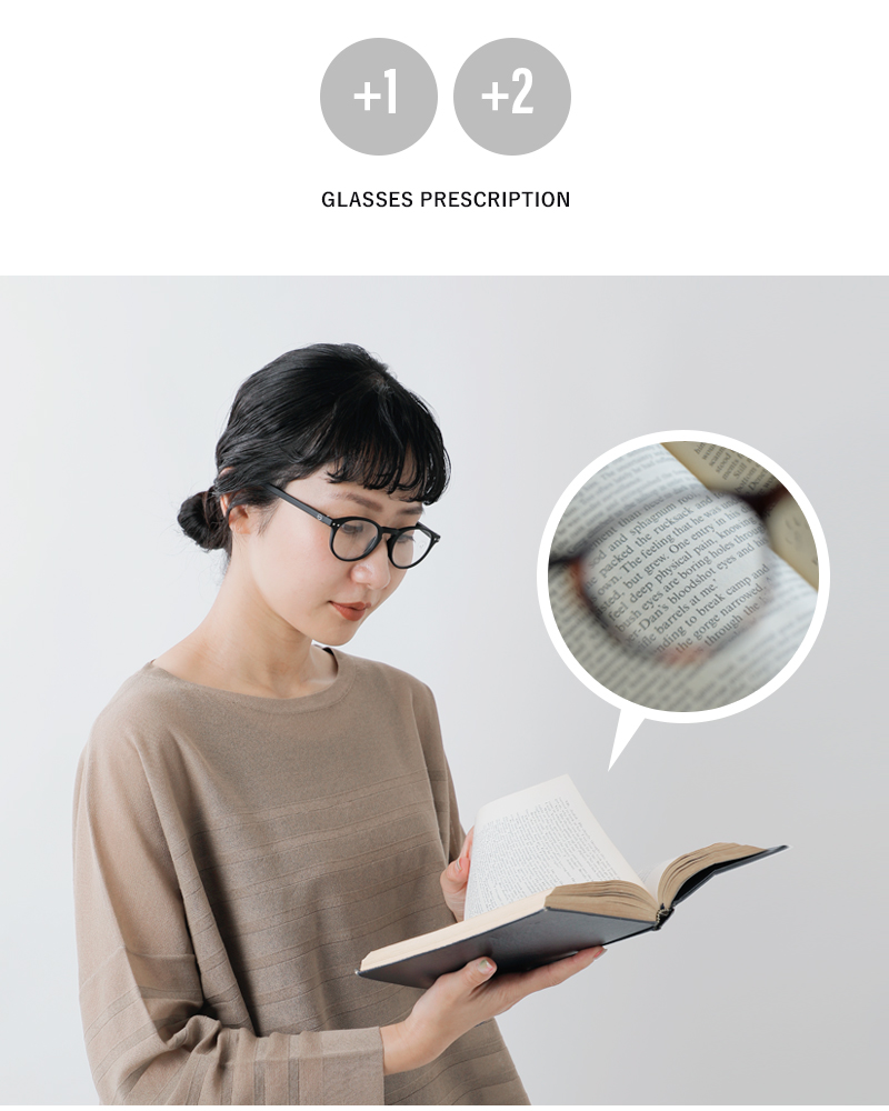 IZIPIZI(イジピジ)度付きスモールラウンドリーディンググラスa-reading