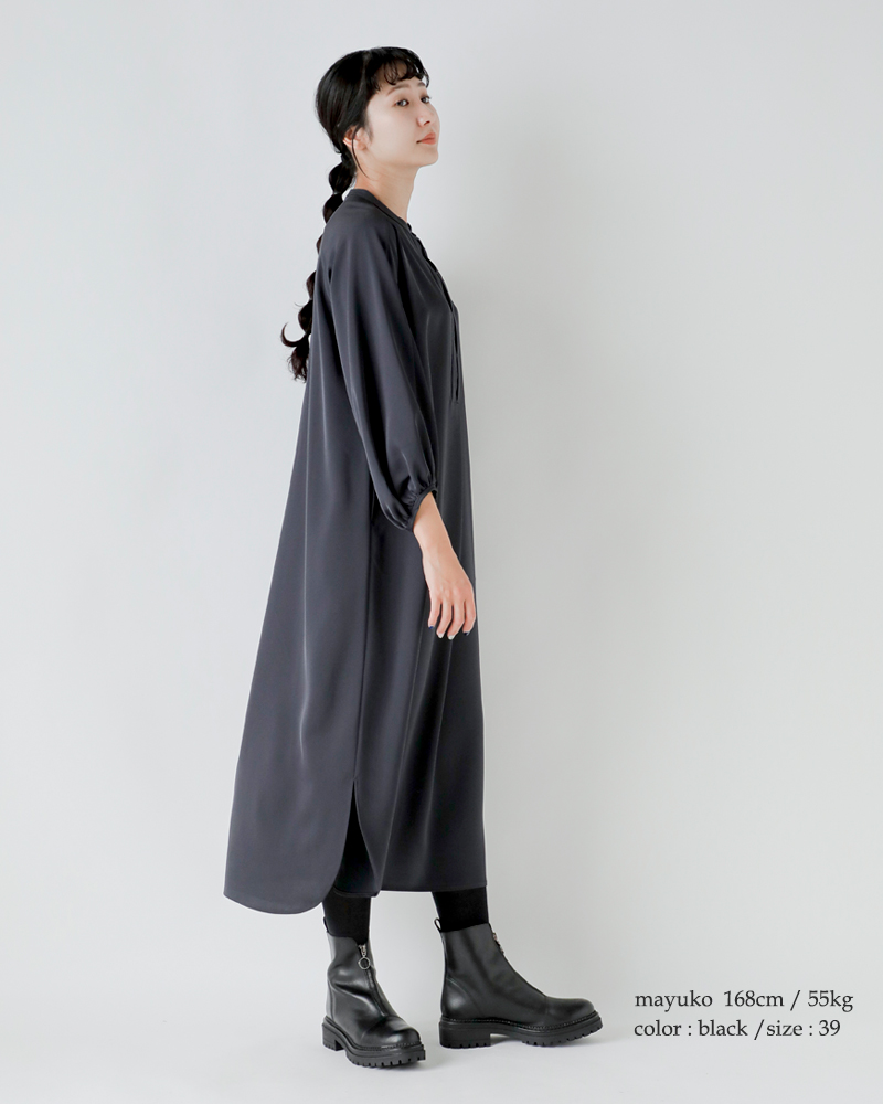 KMBaranciato別注 レザー センタージップ ショートブーツ a1176