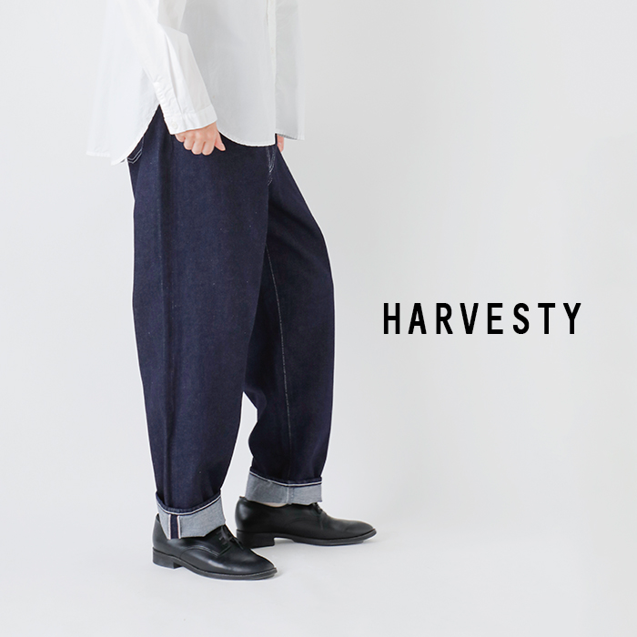 HARVESTY(ハーベスティ)ビッグクラシカルオールドデニムパンツa22509
