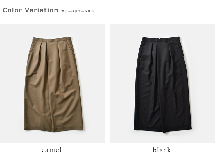 assiette(アシェット)バージンウールストレッチサキソニーアシンメトリーハーフZIPプルオーバーa24-31496-54