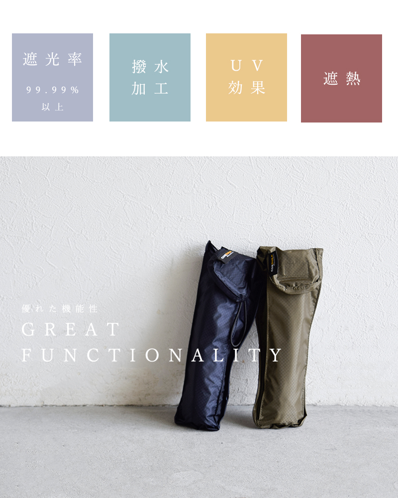 amvelUVカット晴雨兼用超軽量折り畳み傘“HEATBLOCKCORDURAFabricLightweightfolding”a2740