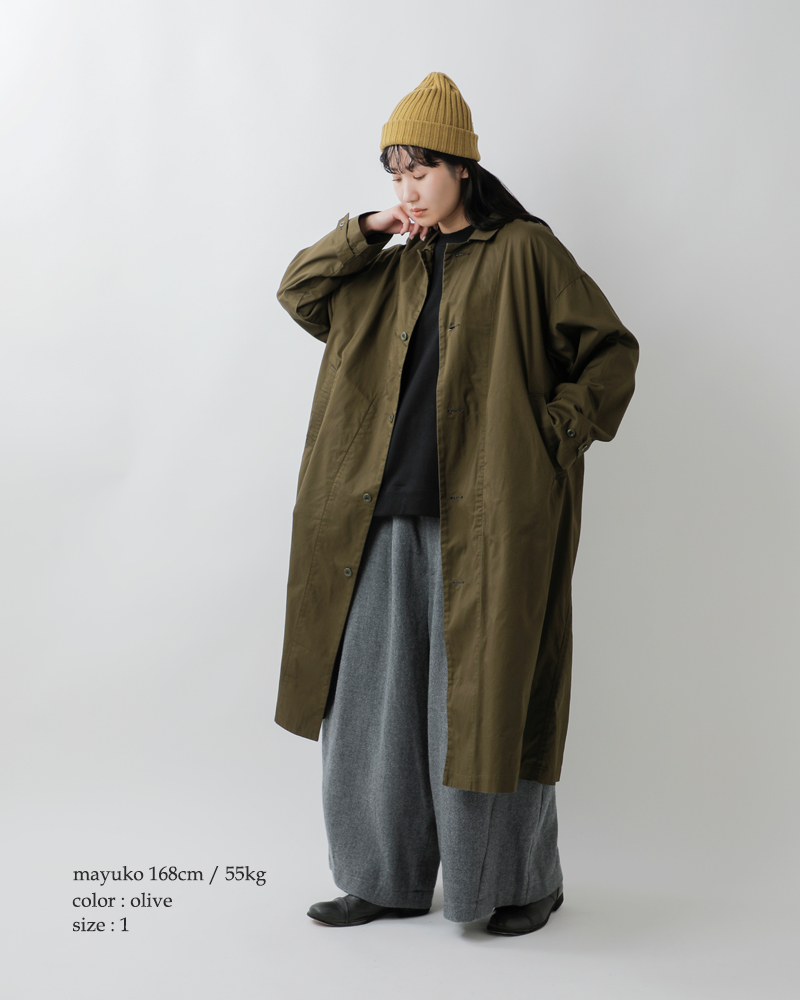 HARVESTY(ハーベスティ)コットンコーマオーバーコートa32502