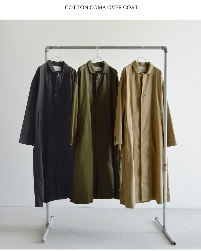 HARVESTY(ハーベスティ)コットンコーマオーバーコートa32502