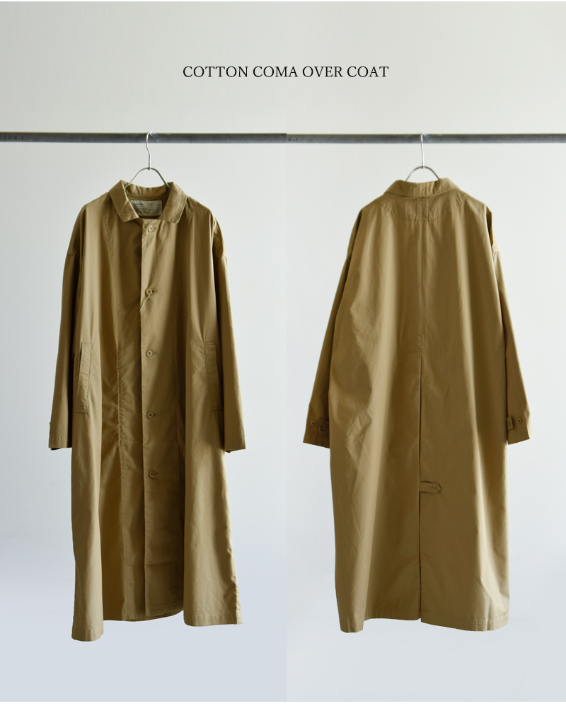 HARVESTY(ハーベスティ)コットンコーマオーバーコートa32502