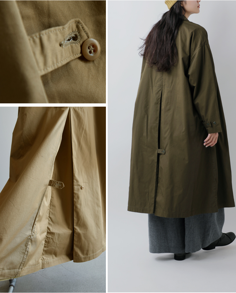 HARVESTY(ハーベスティ)コットンコーマオーバーコートa32502