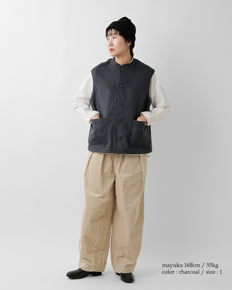 HARVESTY(ハーベスティ)ウールビーバーアトリエベストa32518