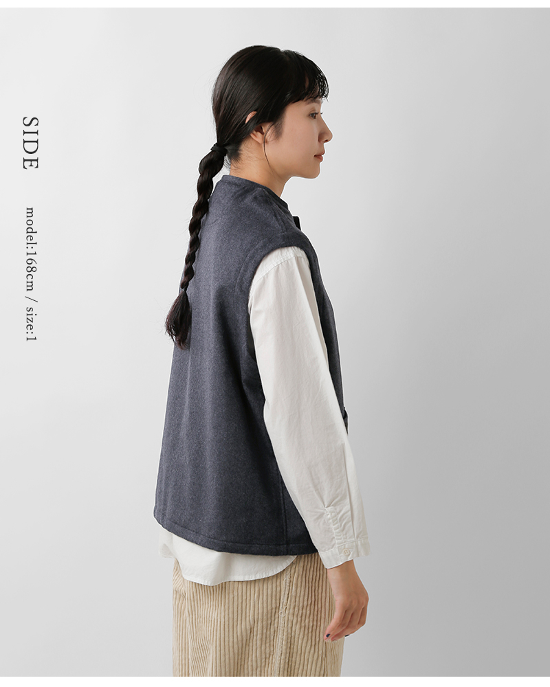 HARVESTY(ハーベスティ)ウールビーバーアトリエベストa32518